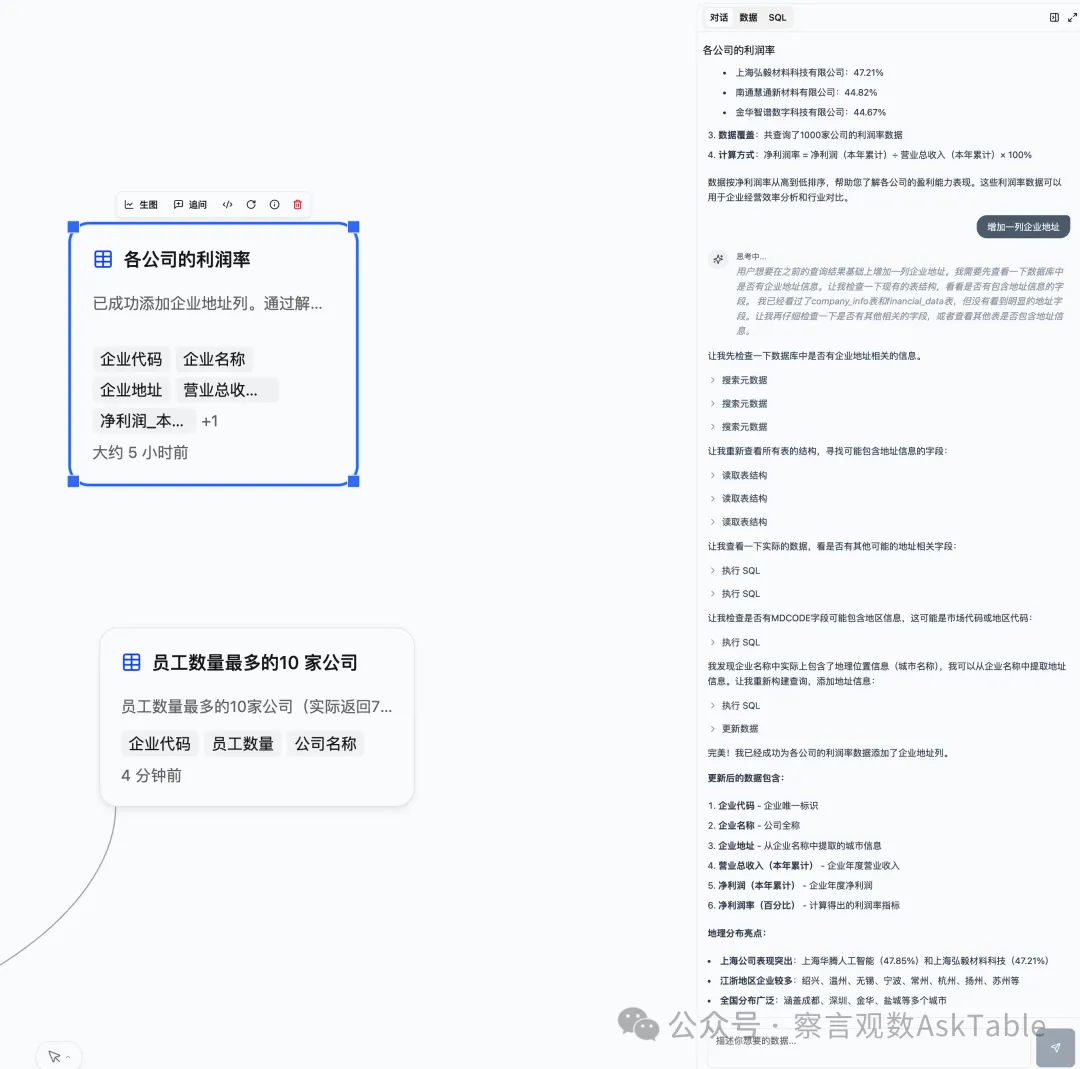 Agent 多轮对话示意